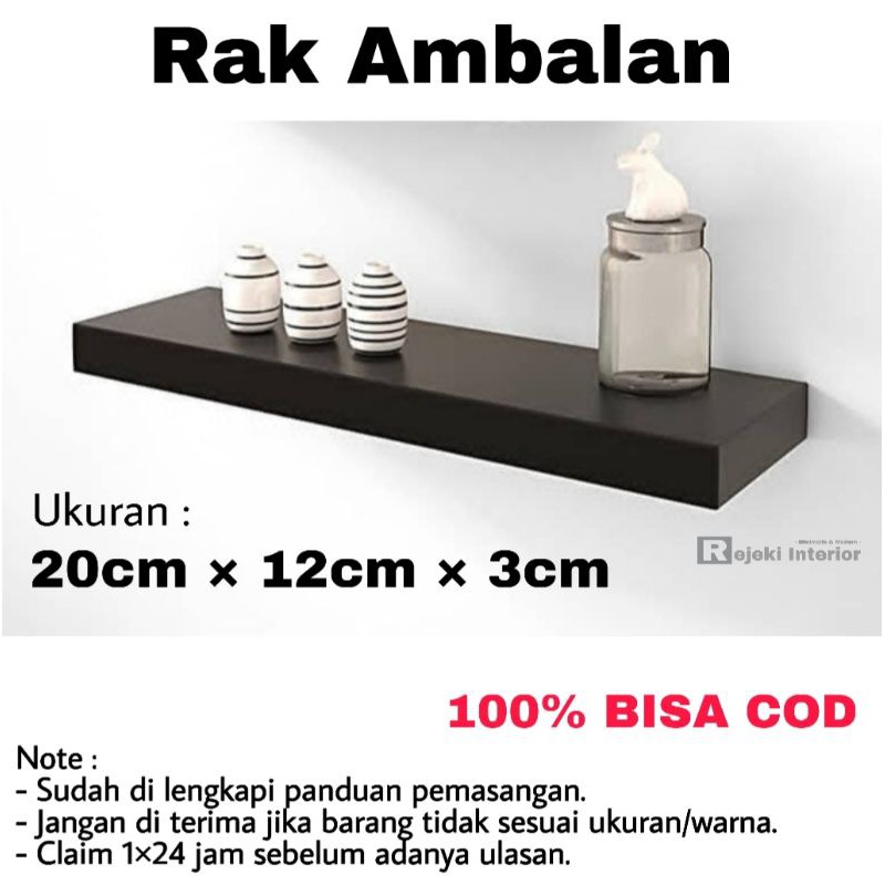 Jual Rak Dinding Ambalan Floating Shelves Shopee Indonesia