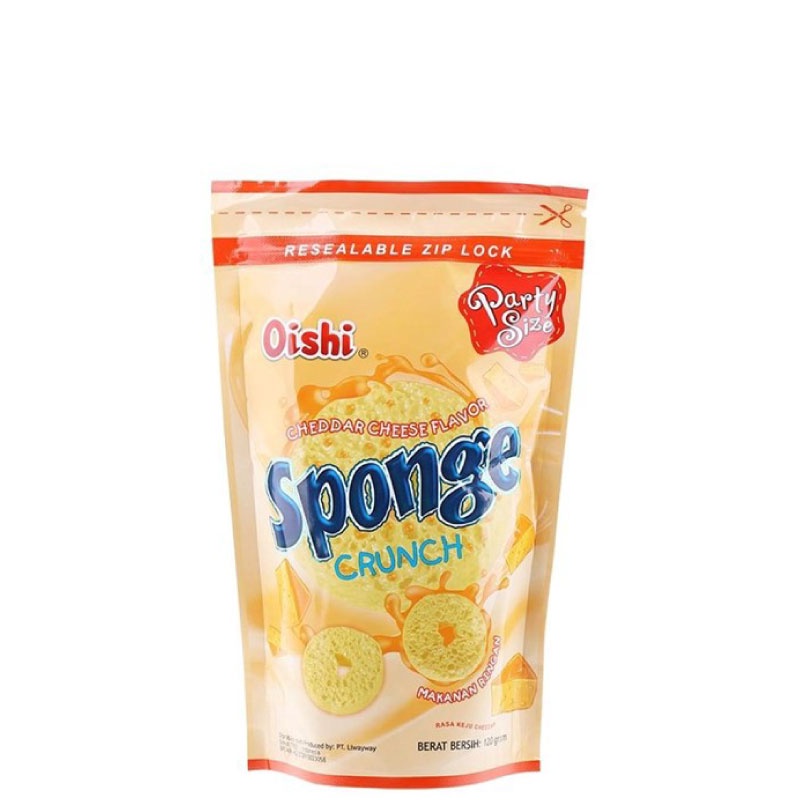 Jual Oishi Sponge Keju 110 Gr Shopee Indonesia