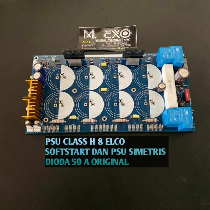 Jual Kit Pcb Psu Class H 8 Elco Full Fitur Kualitas Built Up Shopee