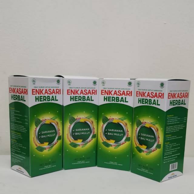 Jual Enkasari Herbal Obat Kumur Sariawan Ml Shopee Indonesia