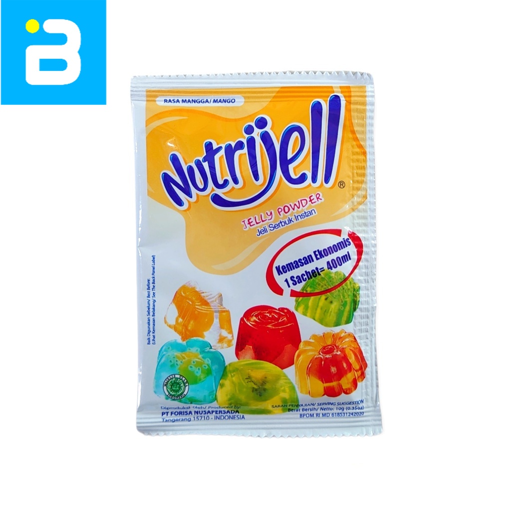 Jual Nutrijell Jelly Powder Rasa Mangga 10 G Shopee Indonesia