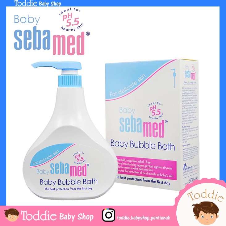 Jual Sebamed Baby Bubble Bath Ml Shopee Indonesia