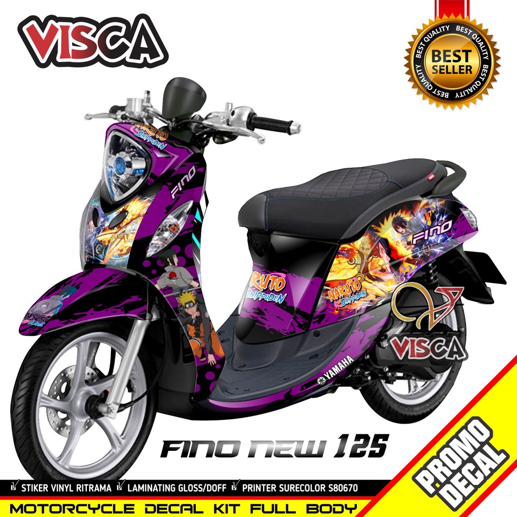 Jual Decal Fino 125 Full Body Stiker Fino 125 Full Body Variasi Stiker