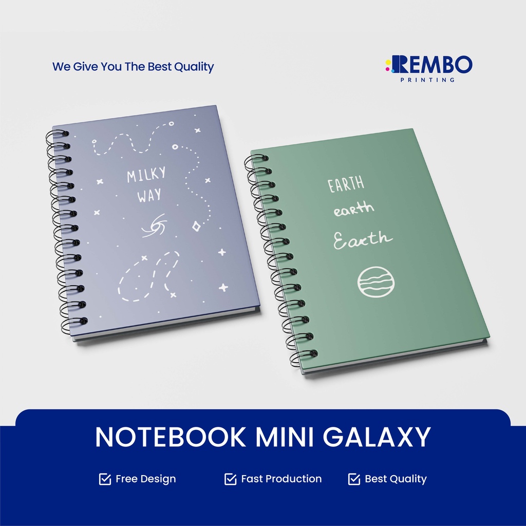 Jual NOTEBOOK MINI A7 EDISI GALAXY LUCU UNIK BUKU CATATAN RING BUKU