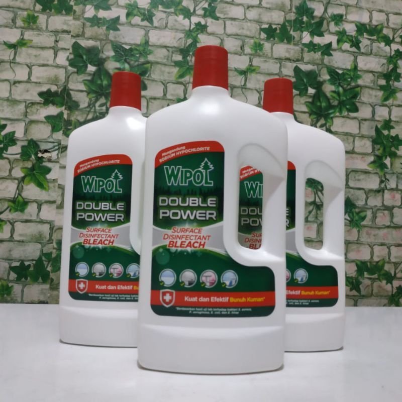 Jual Wipol Double Power Disinfectant Bleach Ml Shopee Indonesia