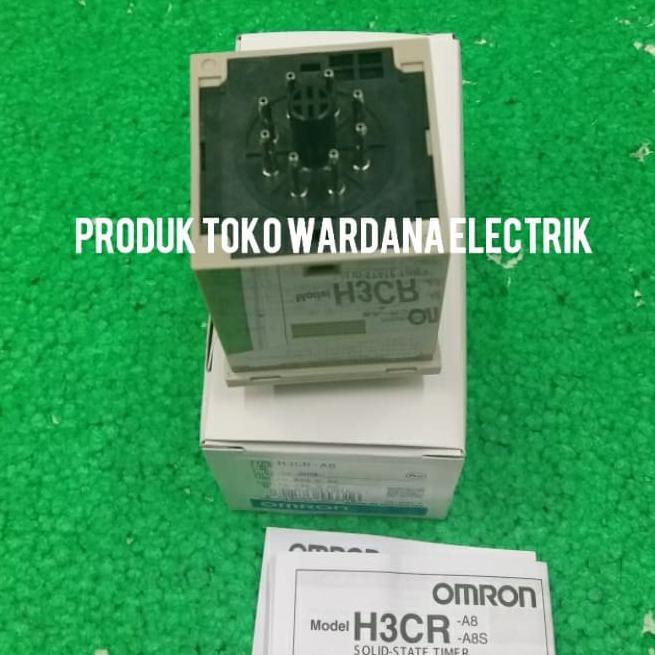 Jual Kios Tabatha Omron H3CR A8 220V Timer Relay H3CR A8 220v Omron