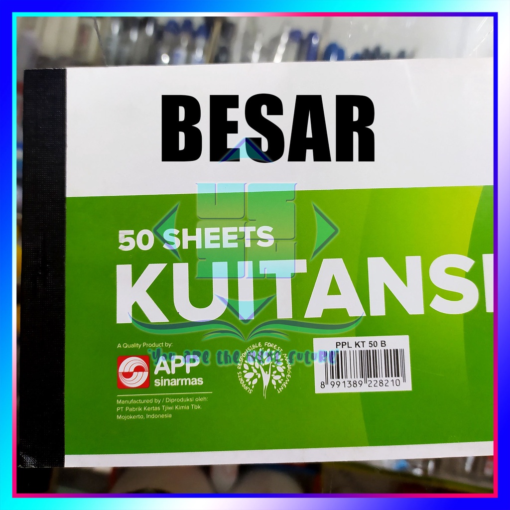 Jual Kuitansi Paperline Ppl Besar Kecil Sedang Shopee Indonesia