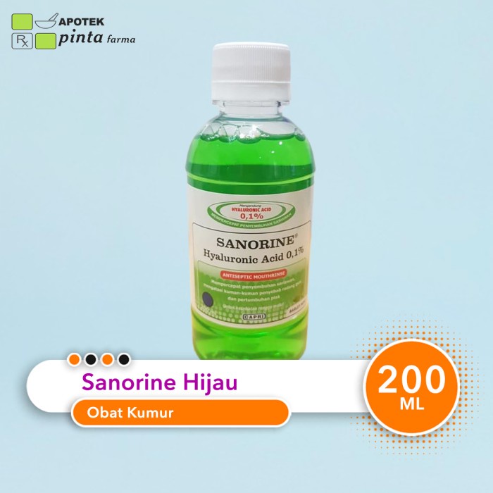 Jual Sanorine Antiseptic Mouthwash Obat Kumur Shopee Indonesia