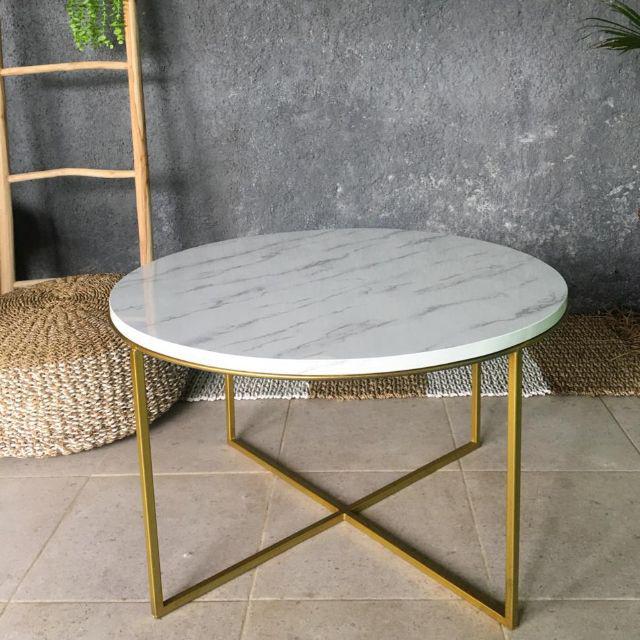 Jual Meja Minimalis Tamu Marmer Marble Custom Promo Murah Meja Kayu