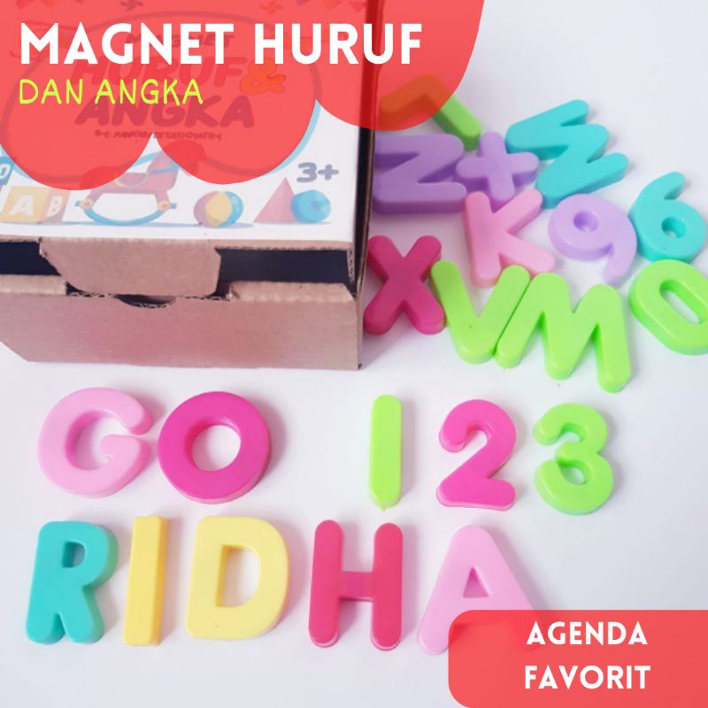 Jual Tempelan Kulkas Magnet Alfabet Huruf Angka Shopee Indonesia