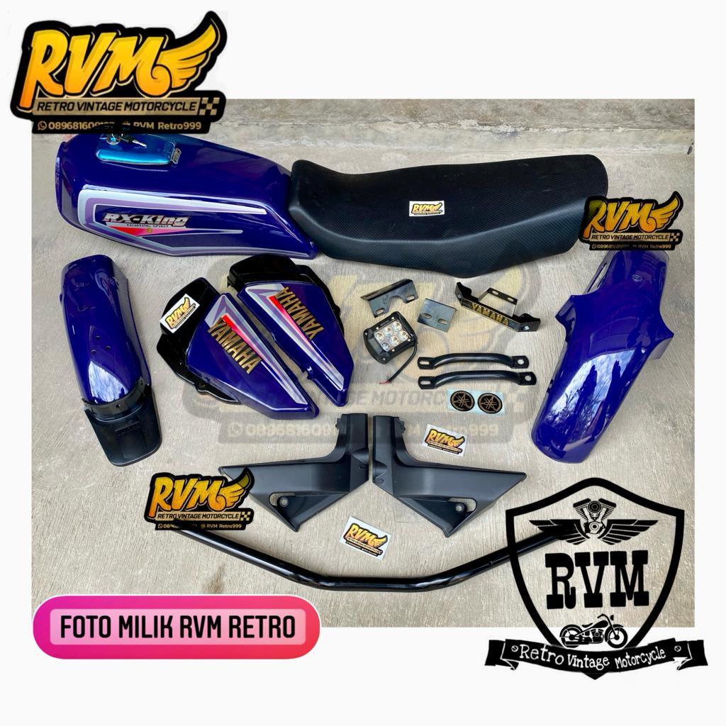 Jual Cover Tangki RX King Full Set Ungu RX King 2002 Ungu Tangki RX