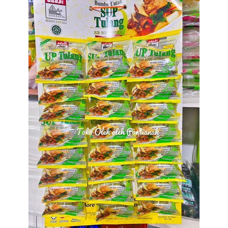 Jual Adabi Sup Tulang Sup Buntut Sup Bunjut Rip Soup Spices Halal