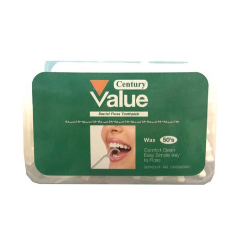 Jual Paling Bagus MANJUR CENTURY VALUE DENTAL FLOSS TOOTHPICK TUSUK