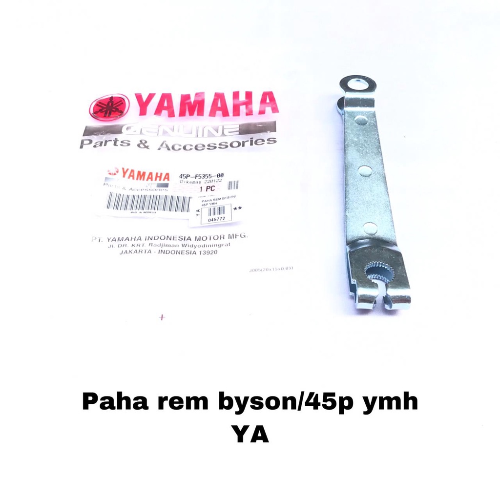 Jual PAHA REM BYSON 45P F5335 YAMAHA PAHA REM BYSON 45P YMH ORIGINAL