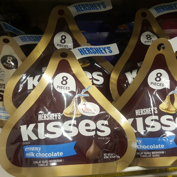 Jual Hershey S Kisses Creamy Milk Choco Gr Cokelat Coklat Shopee