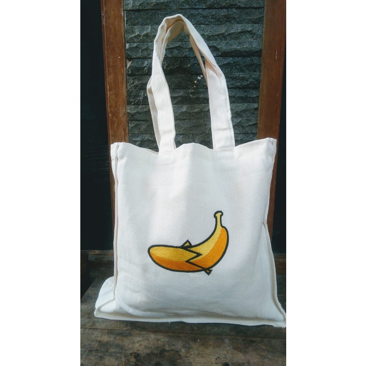 Jual Totebag Canvas 30 X 32 X 10 Cm Tas Wanita Tas Belanja Tote Bag