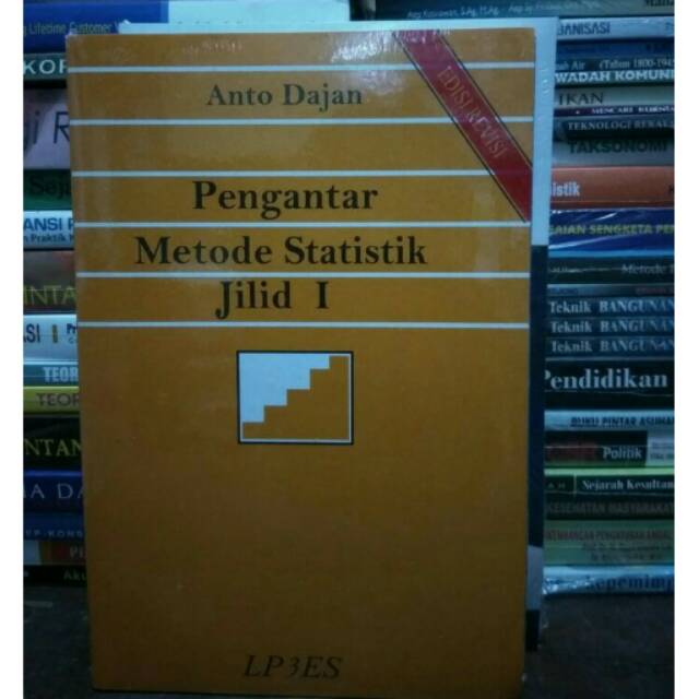 Jual Buku Pengantar Metode Statistik Jilid By Anto Dajan Shopee