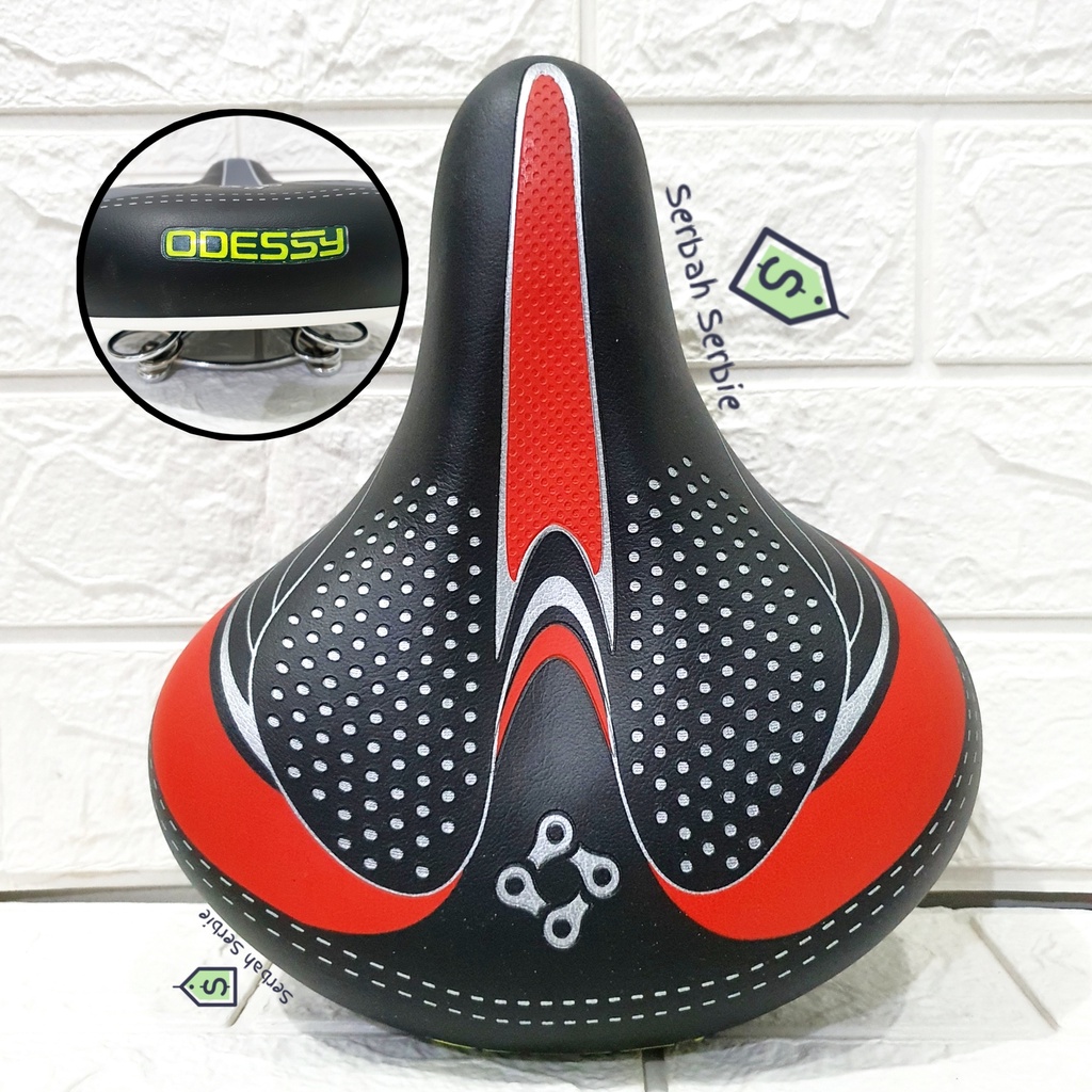 Jual Sadel Jok Per Ganda Sepeda Saddle Peer Tempat Duduk Lebar Super