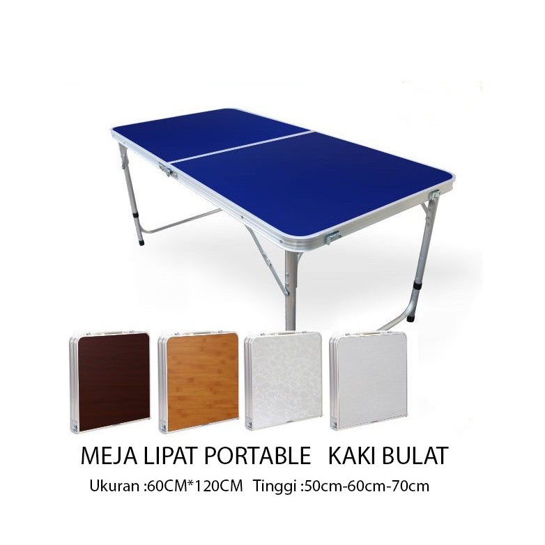 Jual COD Meja Lipat Meja Portable Meja Koper Serbaguna Meja Lipat Koper