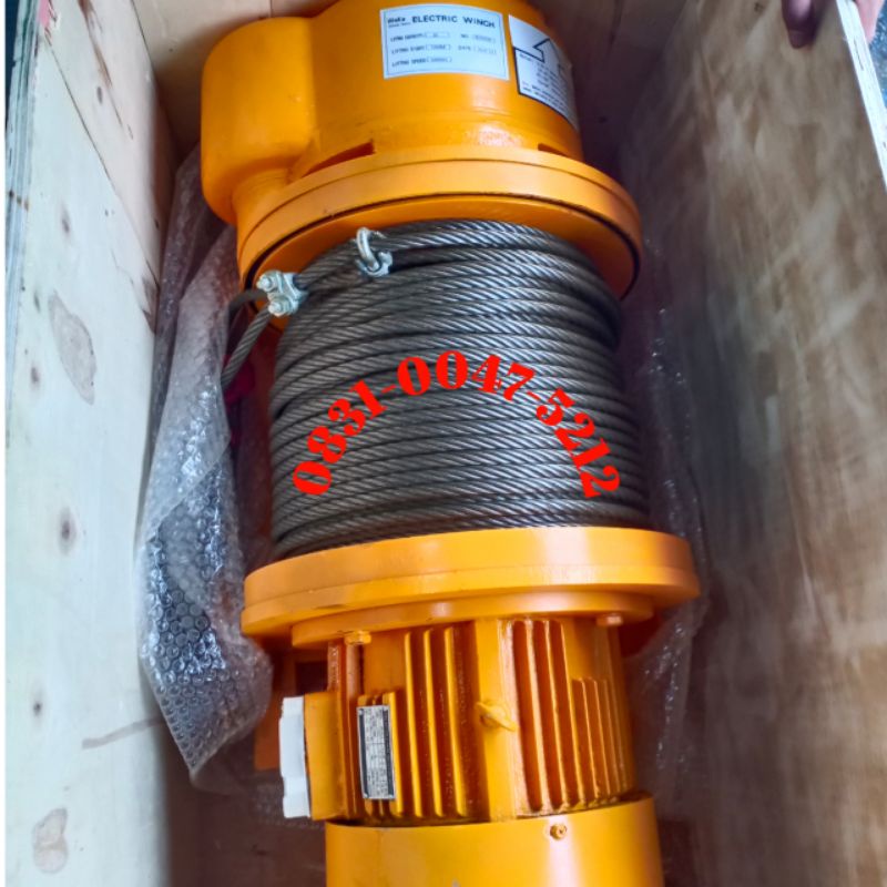 Jual Weka Electric Winch Hoist Ton Meter Wire Rope Hoist Phase