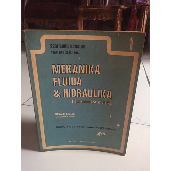 Jual Mekanika Fluida Hidraulika Edisi Kedua Shopee Indonesia