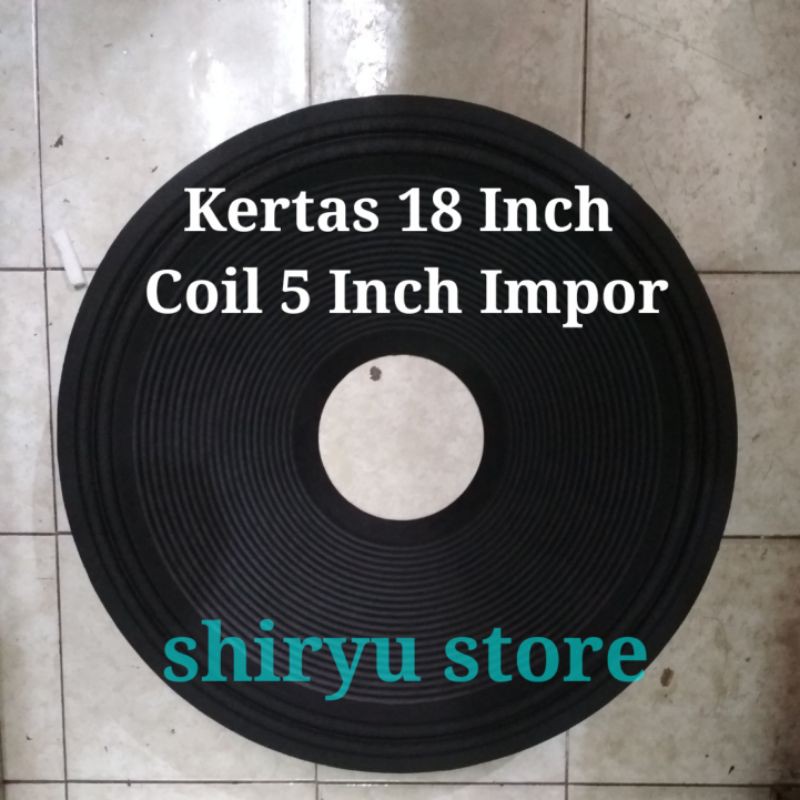 Jual Kertas Daun Membran Speaker Inch Inci Subwoofer Spool Voice