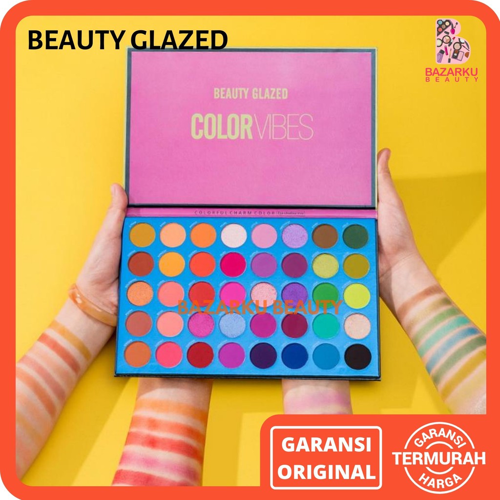 Jual Beauty Glazed Color Vibes Eyeshadow Pallete Eyeshadow Palet