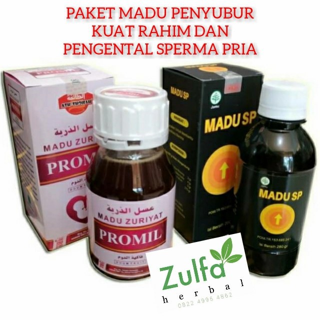 Jual Paket Madu Penyubur Kandungan Dan Pengental Sperma Pria Promil