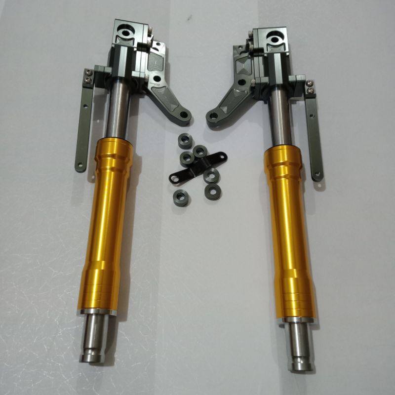 Jual Shock USD Aerox 155 Upside Down Tabung Depan Merek NUI Aerox Non