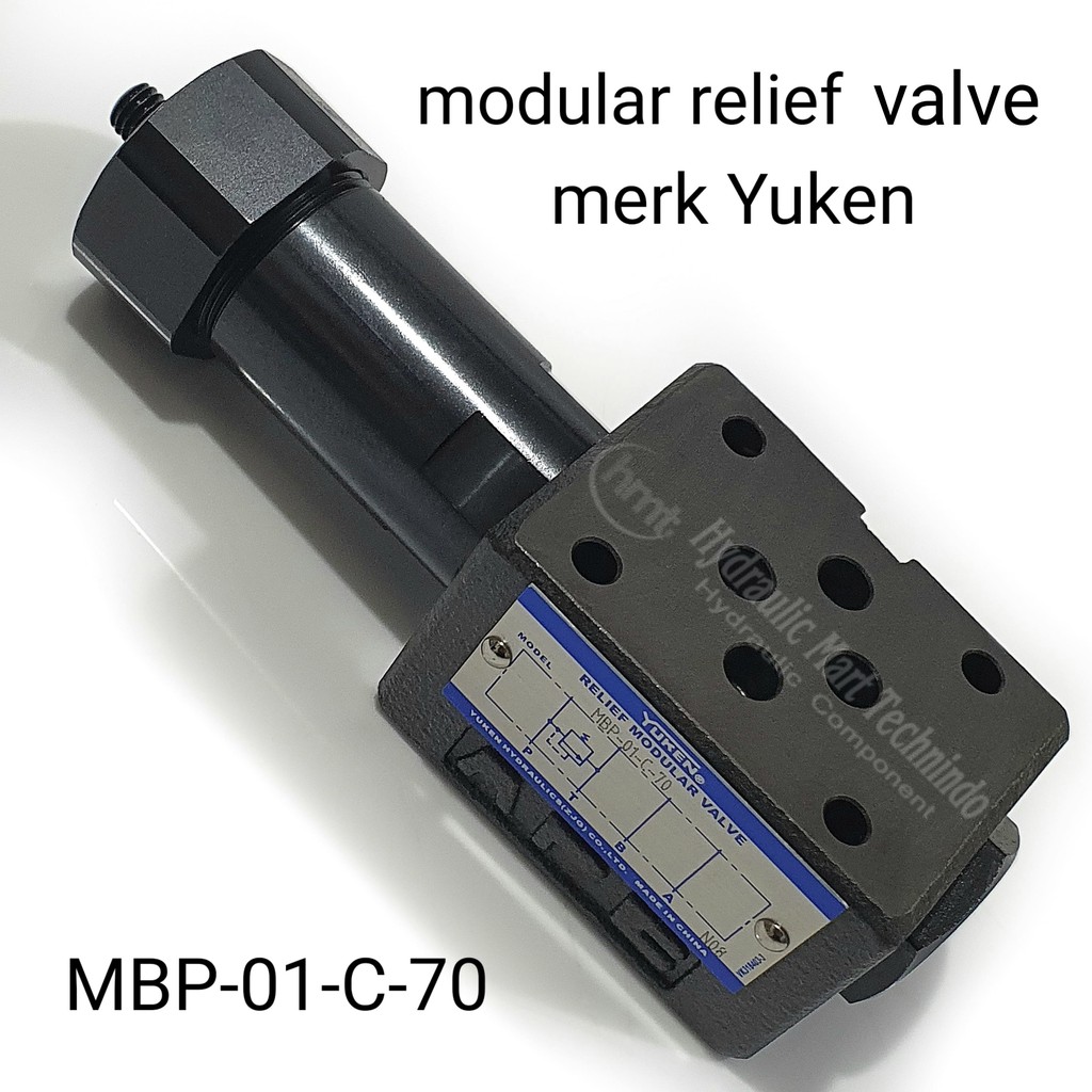 Jual Relief Valve Mbp C Modular Relief Valve Merk Yuken Shopee