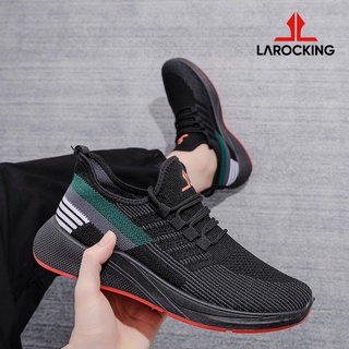 Jual Larocking Vortex Hitam Sepatu Sneakers Running Gym Shoes