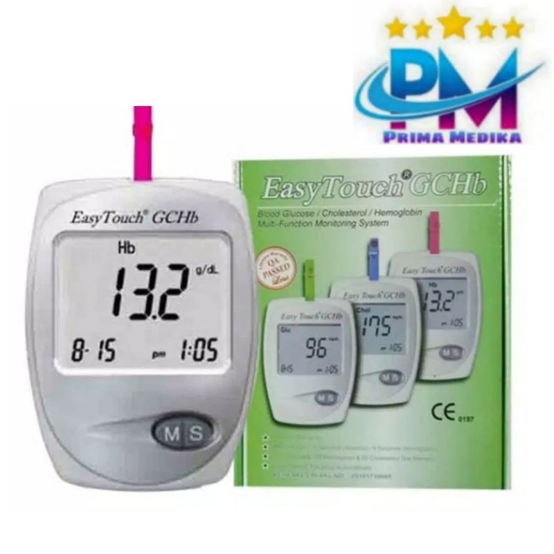 Jual Easy Touch Gchb Alat Chek Gula Darah Hemoglobin Cholesterol