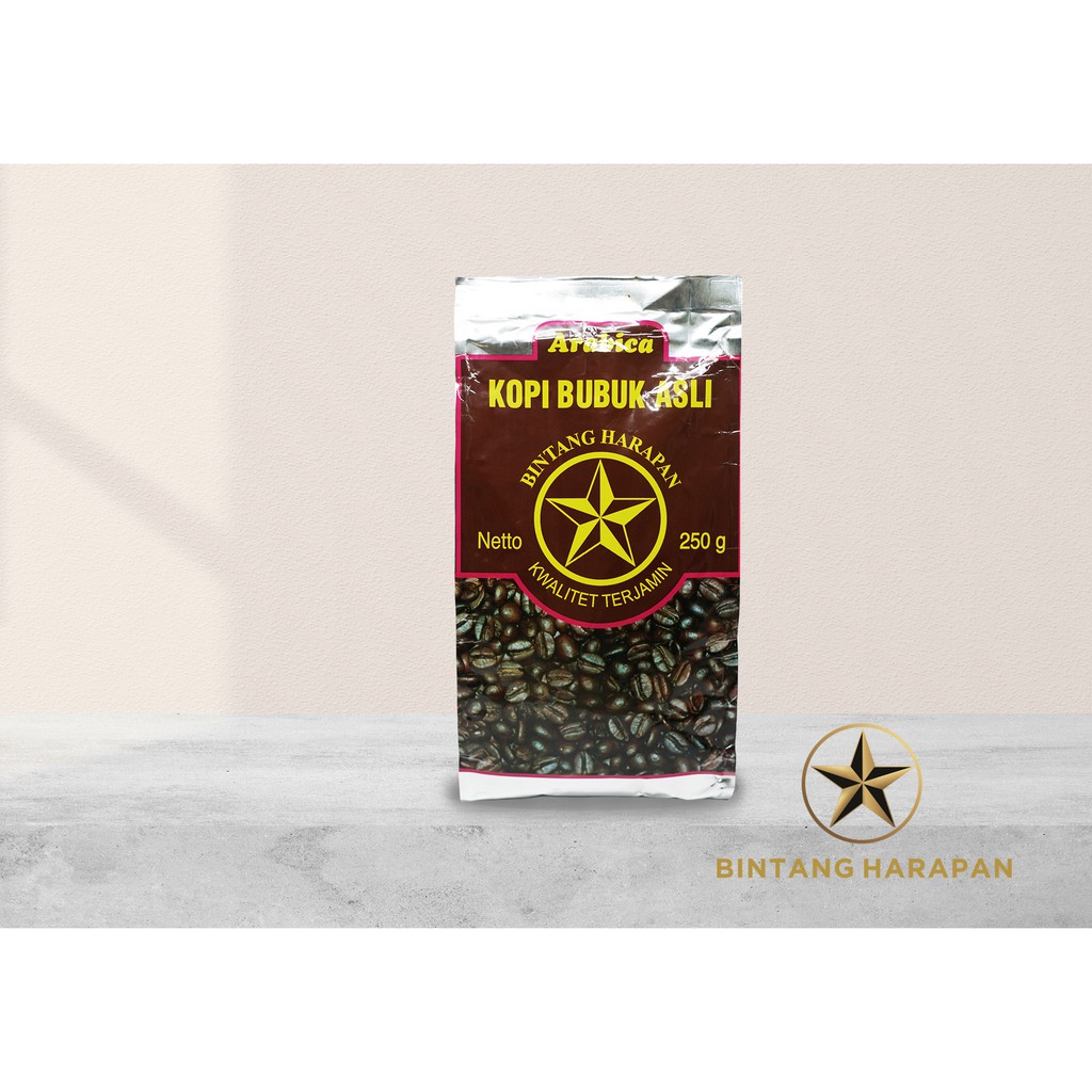 Jual Kopi Bubuk Bintang Harapan 250gr Shopee Indonesia