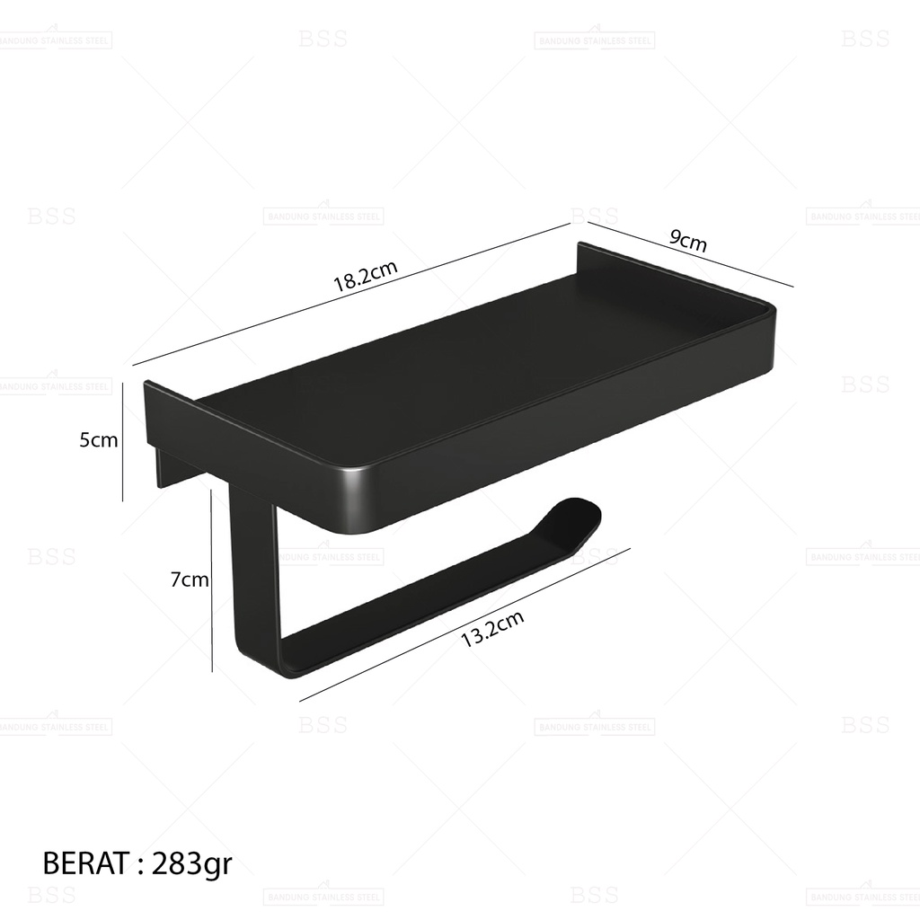 Jual Sus Tempat Tisu Gulung Roll Tissue Tembok Dinding Minimalist