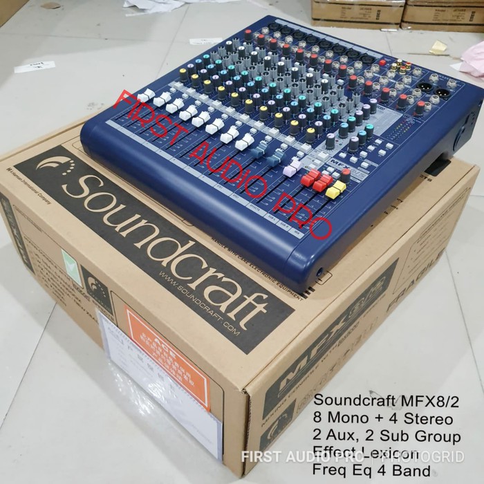 Jual Mixer Soundcraft Mfx Chanel Shopee Indonesia