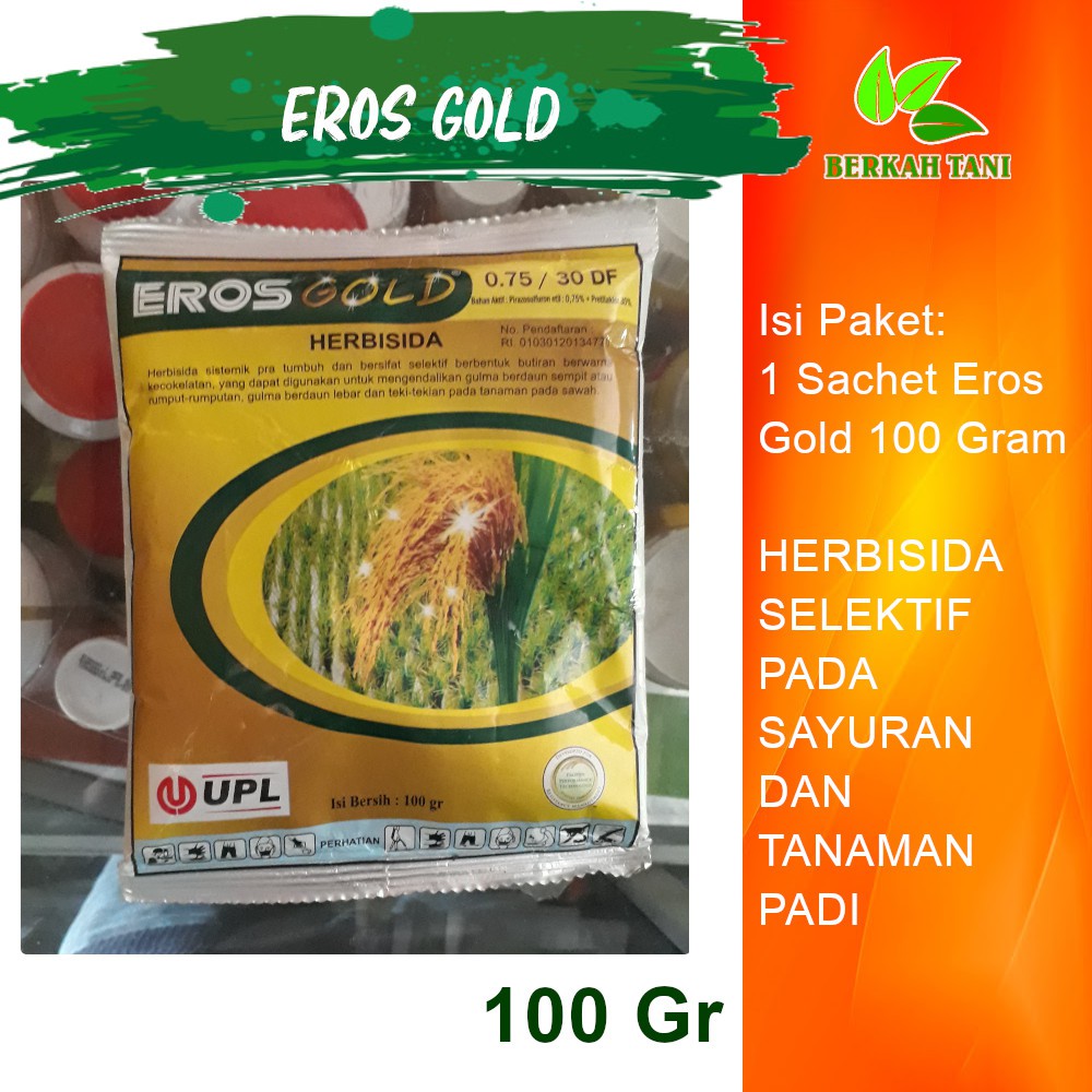 Jual Erosgold Eros Gold Gram Herbisida Selektif Padi Shopee Indonesia