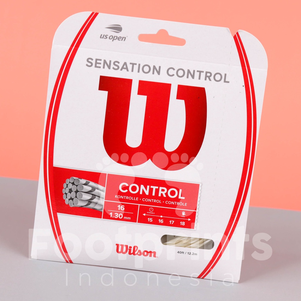 Jual Wilson Sensation Control Senar Raket Tenis Tennis Strings Original