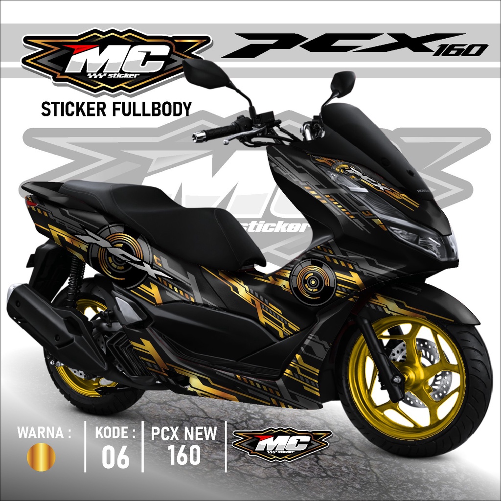 Jual MC Cutting Sticker Decal Stiker PCX 160 Full Body 2022 Dekal