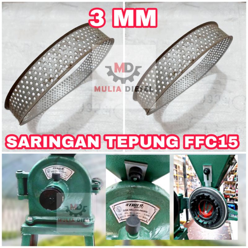 Jual Saringan Filter Ayakan Mesin Giling Tepung FFC15 FFC15 0 5 Mm