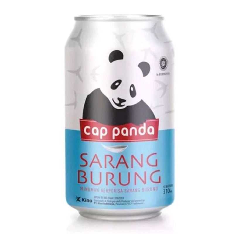 Jual Cap Panda Minuman Berperisa Cincau Sarang Burung Liang Teh Kaleng