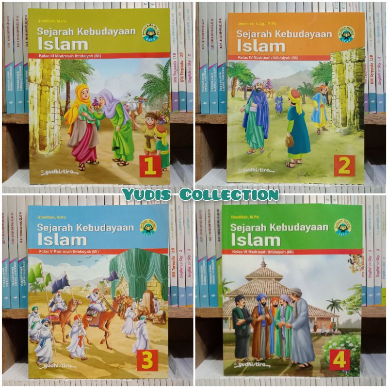 Jual Sejarah Kebudayaan Islam SKI Kelas 3 4 5 6 Kurikulum Madrasah KMA