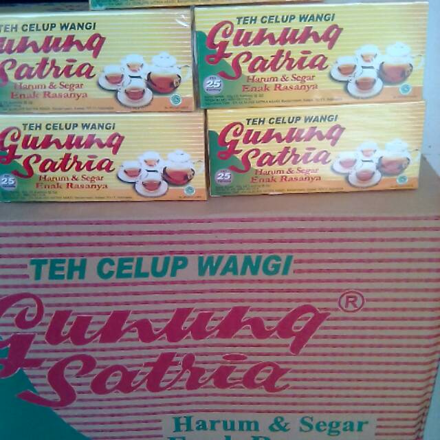 Jual Teh Wangi Gunung Satria Box Shopee Indonesia