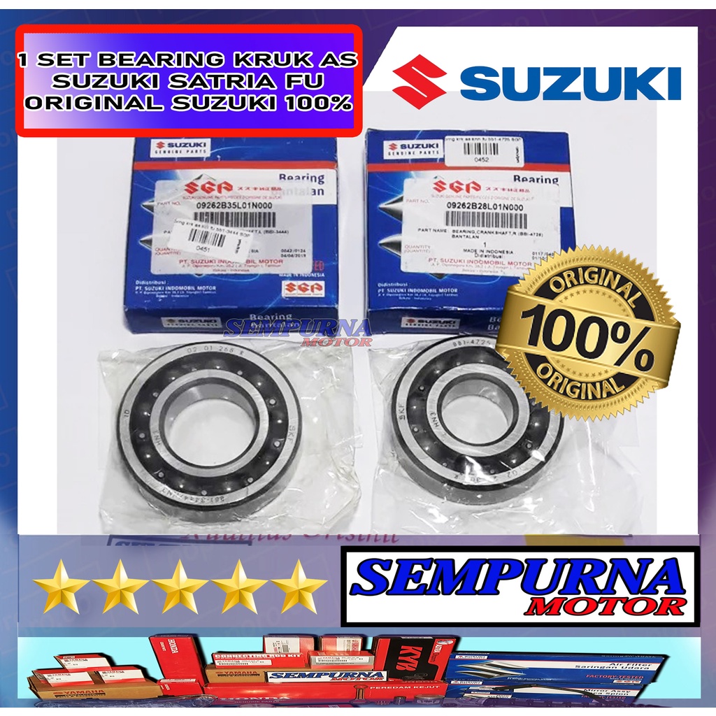 Jual Klaher Kruk As Bearing Satria Fu 1 Set Original Suzuki SGP