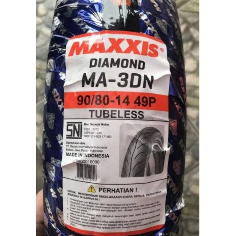 Jual Ban Motor Maxxis Diamond Ma Dn Ring Tubeless Shopee