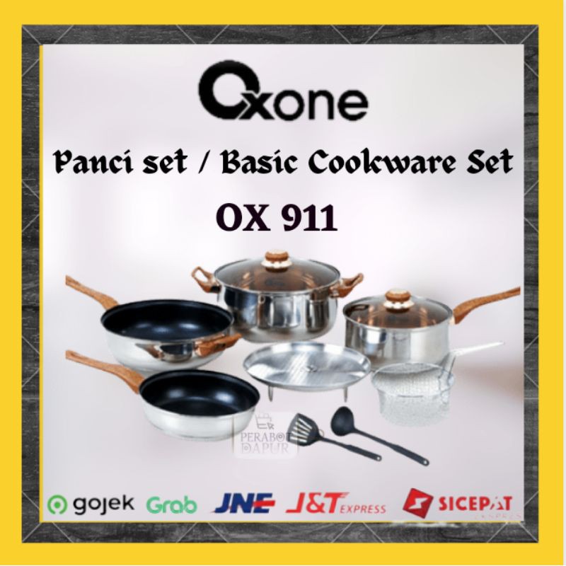 Jual Oxone Panci Set Oxone Ox 911 Basic Cookware Set OXONE 4 2Pcs