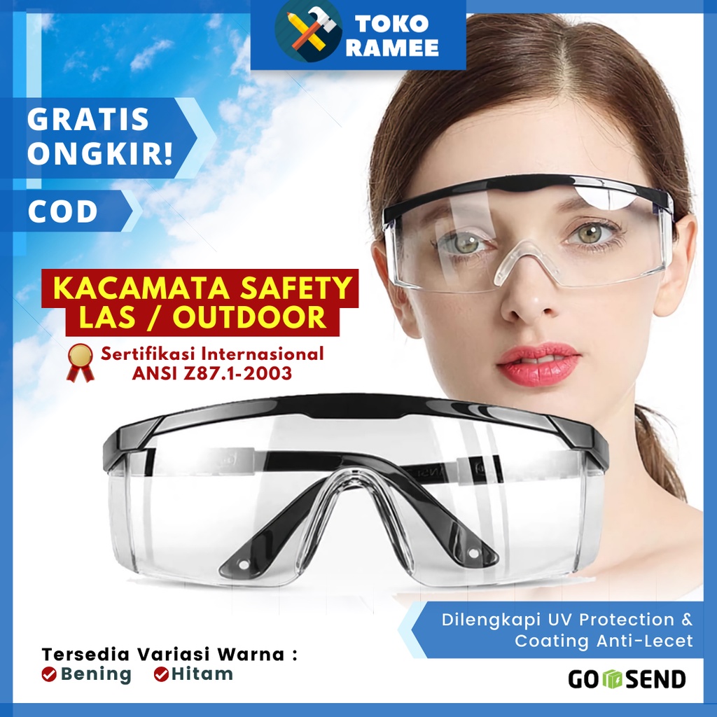 Jual Kacamata Las Bening Clear Vaultex Kacamata Safety Kaca Mata Las