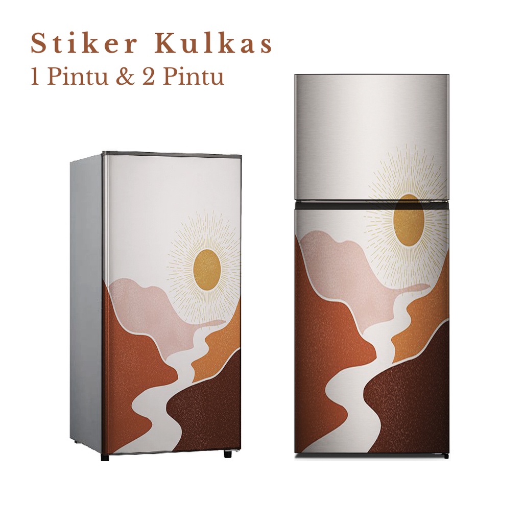 Jual Stiker Kulkas Pintu Dan Pintu Motif Minimalist Mt Fx