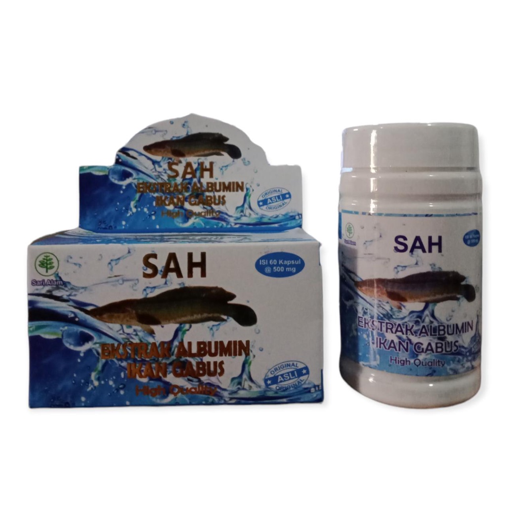 Jual Pro Albumin Ash Shihhah Kapsul Ekstrak Ikan Gabus SAH Ekstrak