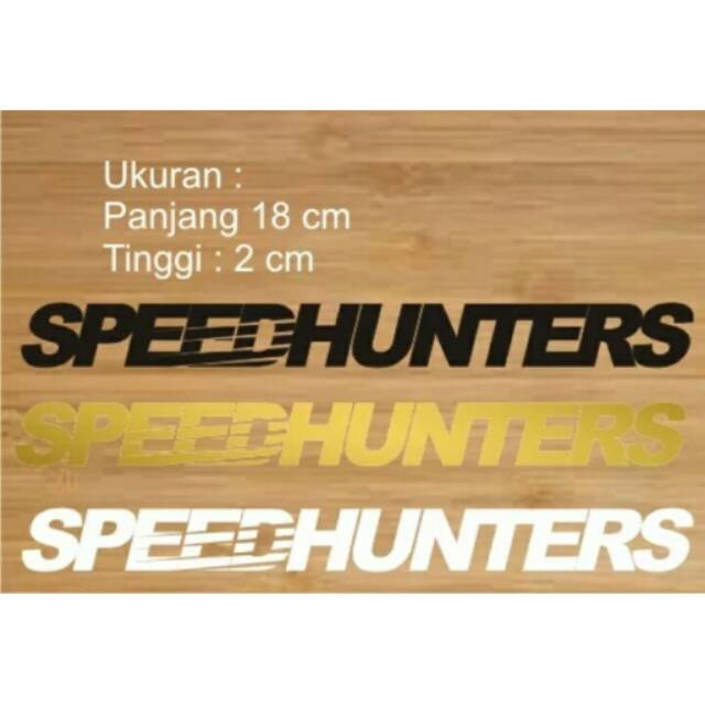 Jual Sticker Body Mobil Speedhunters Keren Cutting Stiker Speed Hunters