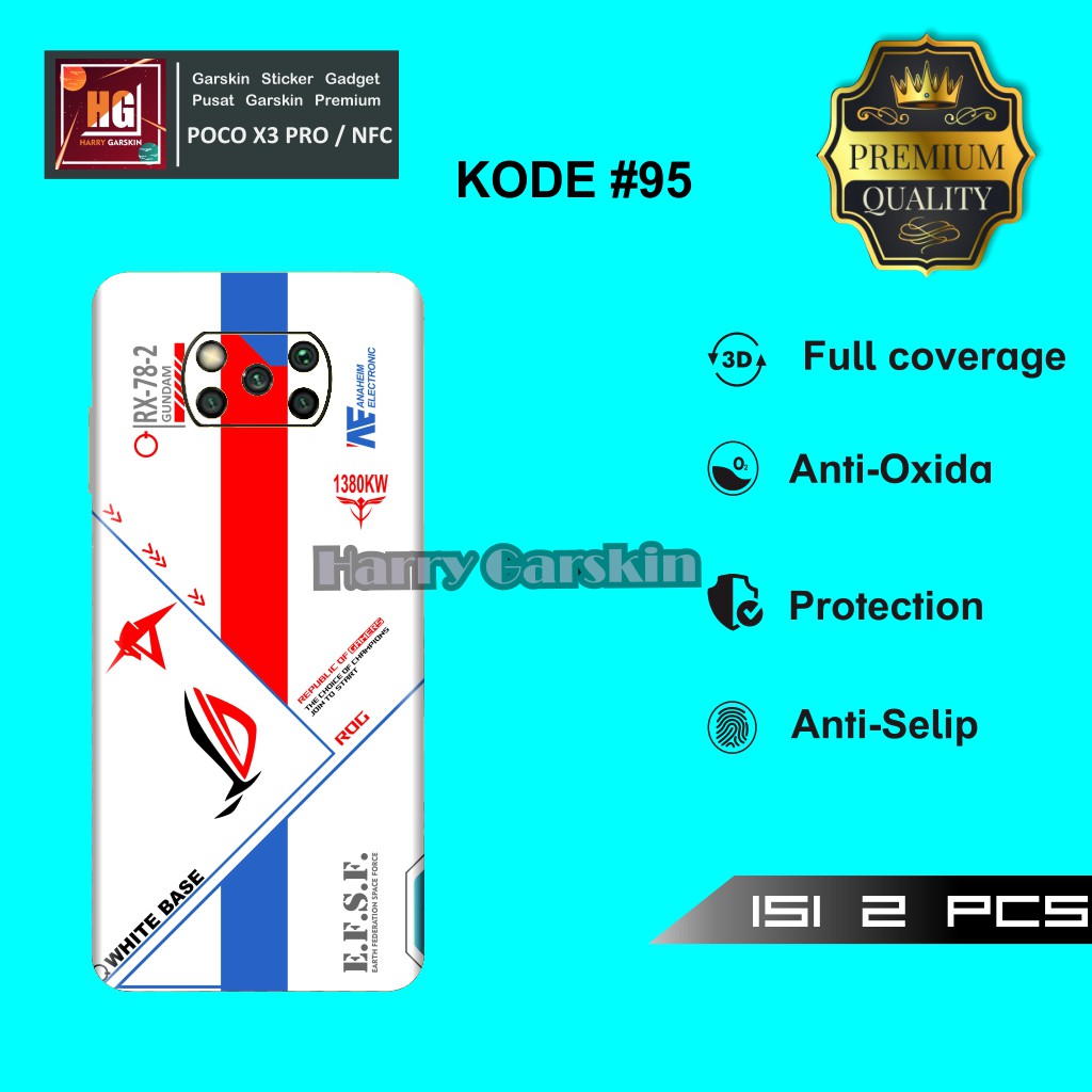 Jual Original Garskin Xiaomi Poco X Pro Nfc Motif Rog Limited